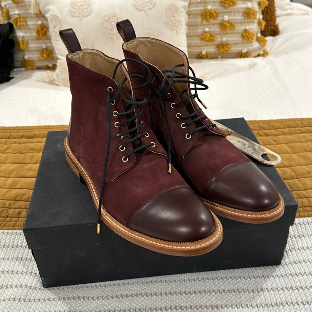 Taft Troy Boot - Oxblood Size 10 Mint Condition!